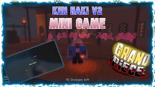 EASIEST Way To Complete Ken Haki V2 Mini Game  Grand Piece [upl. by Leonidas]