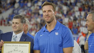 Kentucky Legend Tim Couch honored at Georgia game for Hall of Fame induction [upl. by Primrose]