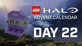 LEGO Halo Advent Calendar Day 22  Covenant Weapon Rack [upl. by Kaufmann]