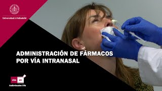 ADMINISTRACIÓN DE FÁRMACOS POR VÍA INTRANASAL [upl. by Janicki]