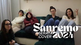 Reazione in diretta  Serata Cover  Sanremo 2024 [upl. by Maryn]