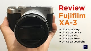 Review Lengkap Fujifilm XA3  ReviewGadgetIndonesia [upl. by Araik]