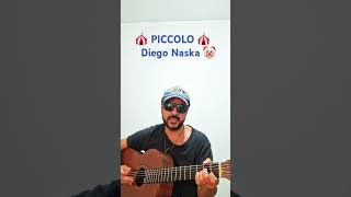 PICCOLO  DIEGO NASKA Accordi per chitarra [upl. by Ardiedal]