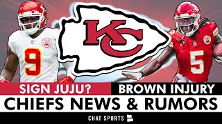 Chiefs SIGNING JuJu SmithSchuster After Marquise Brown Injury News  Kansas City Chiefs Rumors [upl. by Hussar]