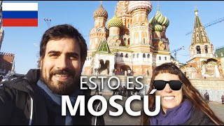 Visitamos MOSCÚ con FRÍO EXTREMO en RUSIA  VUELTALMUN [upl. by Aetnahs]