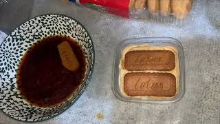 Baking Vlog How to make Biscoff Tiramisu Cups  Super easy recipes [upl. by Fortune]