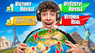 i Won Fortnite in Every Country [upl. by Lateh]