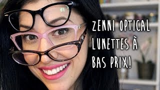 Revue  ZenniOpticalcom  Lunettes à bas prix [upl. by Alyakcim]