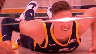 Jonas Jerebko FIRST Jazz Team Game High Lights [upl. by Anneh]