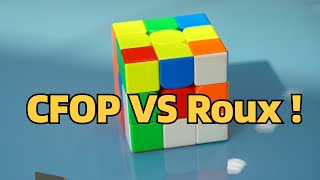 CFOP VS Roux  Who is better [upl. by Meehyrb563]