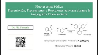 Fluoresceína Sódica Presentación Precauciones y Reacciones Adversas [upl. by Gerius]