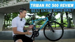 RC500  Decathlon Triban RC500 flat bar bike Nov21 [upl. by Iznik]