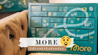 🔥 More Nutrition Adventskalender 2024 I Unboxing vom More Adventskalender [upl. by Shoifet925]