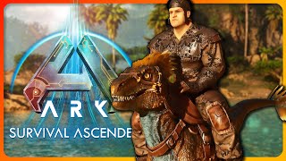 The MULTIPLAYER Adventure Begins in ARK SURVIVAL ASCENDED Gameplay [upl. by Aihsenak]