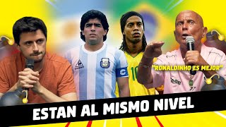 ¿MARADONA O RONALDINHO [upl. by Helbonnas]