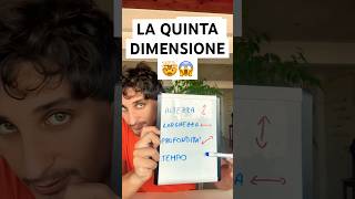 La QUINTA dimensione perte scienza fisica shorts divulgazione stem [upl. by Vallonia]