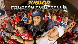 JUNIOR CAMPEÓN EN EL ATANASIO MEDELLÍN vs JUNIOR 44 45 Final vuelta 2023ll [upl. by Dalis]