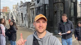 Buenos Aires Recoleta Cemetery You can do this too [upl. by Coffee]