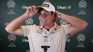 Viktor Hovland Friday Flash Interview 2024 Memorial Tournament presented by Workday [upl. by Lemuelah460]