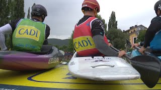 Mens Kayak Cross Final  2023 ICF CanoeKayak Slalom World Cup La Seu dUrgell Spain [upl. by Firestone88]