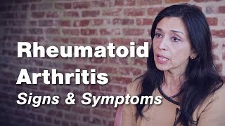 Rheumatoid Arthritis  Signs amp Symptoms  Johns Hopkins Medicine [upl. by Anigroeg]