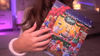 ASMR  Skincare Advent Calendar Unboxing  Kiehls 2022 asmr asmrsounds [upl. by Autumn]