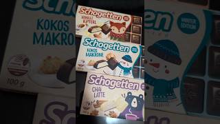 Schogetten Winter Edition novo cokolada new choco chocolate schogetten limitededition [upl. by Dranyer]