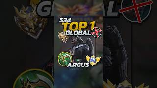 The Top 1 Argus Builds No Boots Mobile Legends mobilelegends mlbb gaming [upl. by Shoemaker]