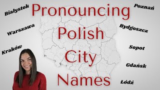 Polish Cities and their PRONUNCIATIONS [upl. by Recha]