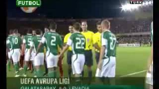 Galatasaray 5  Levadia Tallinn0 Uefa Europa League Goal Show [upl. by Iana714]