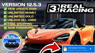 REAL RACING 3 MOD APK UNLIMITED MONEY AND GOLD V1253  NEW UPDATE 2024 [upl. by Osher]