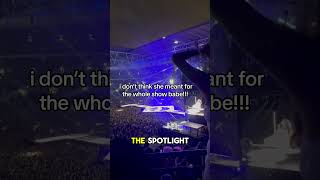 Taylor Swift Fan WAVES NONSTOP Unbelievable Concert Moment 😱🎤 [upl. by Eekram]