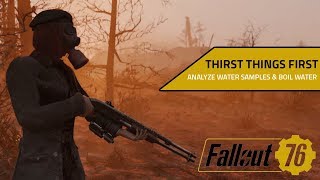 Fallout 76 Thirst Things First Walkthrough  Find Kesha McDermot Tutorial in Flatwoods FO76 [upl. by Yeargain]