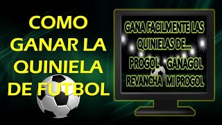 Como ganar la quiniela  Sistema efectivo para Ganar la Quiniela [upl. by Girard]