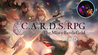 CARDS RPG The Misty Battlefield  Tactical Rogulike [upl. by Esinyl]