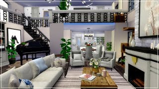 The Sims 4  Luxury Australian Lofted Craftsman House  Speed Build  Download Links [upl. by Acsehcnarf896]