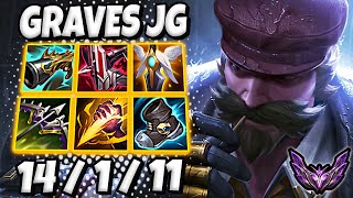 Graves vs Rengar  Jungle  Korea Master Patch 1415 ✅ [upl. by Rab]