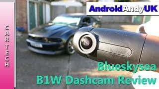 Blueskysea B1W Dashcam Review [upl. by Ahsla]