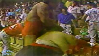 WWC Carlos Colón vs Abdullah The Butcher 1992 [upl. by Anyale]