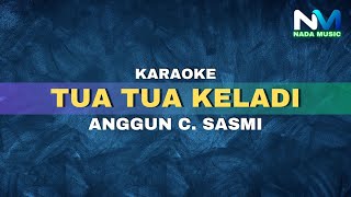 Tua Tua Keladi Karaoke  Anggun C Sasmi [upl. by Notlrac]