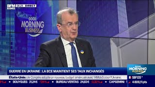 François Villeroy de Galhau Banque de France  La BCE opte pour la flexibilité maximum [upl. by Hadnama]