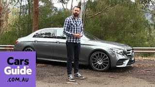 MercedesBenz EClass E200 and E220d 2016 review  first drive video [upl. by Gillman]