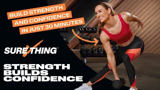 Free 30Minute Strength Training Workout  Official Sure Thing Sample Workout [upl. by Alak]