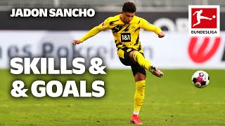 Jadon Sancho  Best Skills Goals amp Moments [upl. by Haleemak]