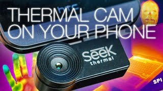 Seek Thermal Camera Review  GIVEAWAY [upl. by Atinel931]