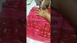 34 th sleeve stitching trending fashion blouse fashiontrends saree automobile [upl. by Sanford]