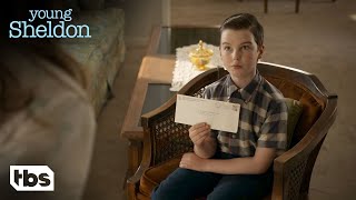 Sheldon Finds Out Mary Hid His CalTech Acceptance Letter Clip  Young Sheldon  TBS [upl. by Adorl]