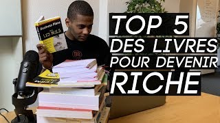 TOP 5 DES LIVRES POUR DEVENIR RICHE [upl. by Grous]