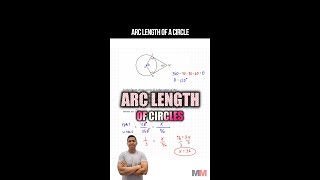 Arc Length of a Circle Sat Math Question [upl. by Ylrebma]