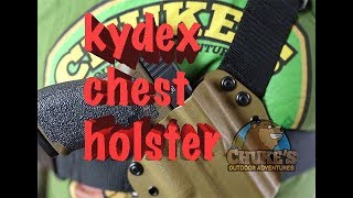 95 Kydex Chest Holster GS Holster for Glock 20 [upl. by Correna307]